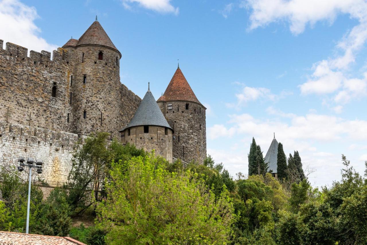 Au Puits De La Cite - Terrasse Vue Cite - Wifi Villa Carcassonne Ngoại thất bức ảnh
